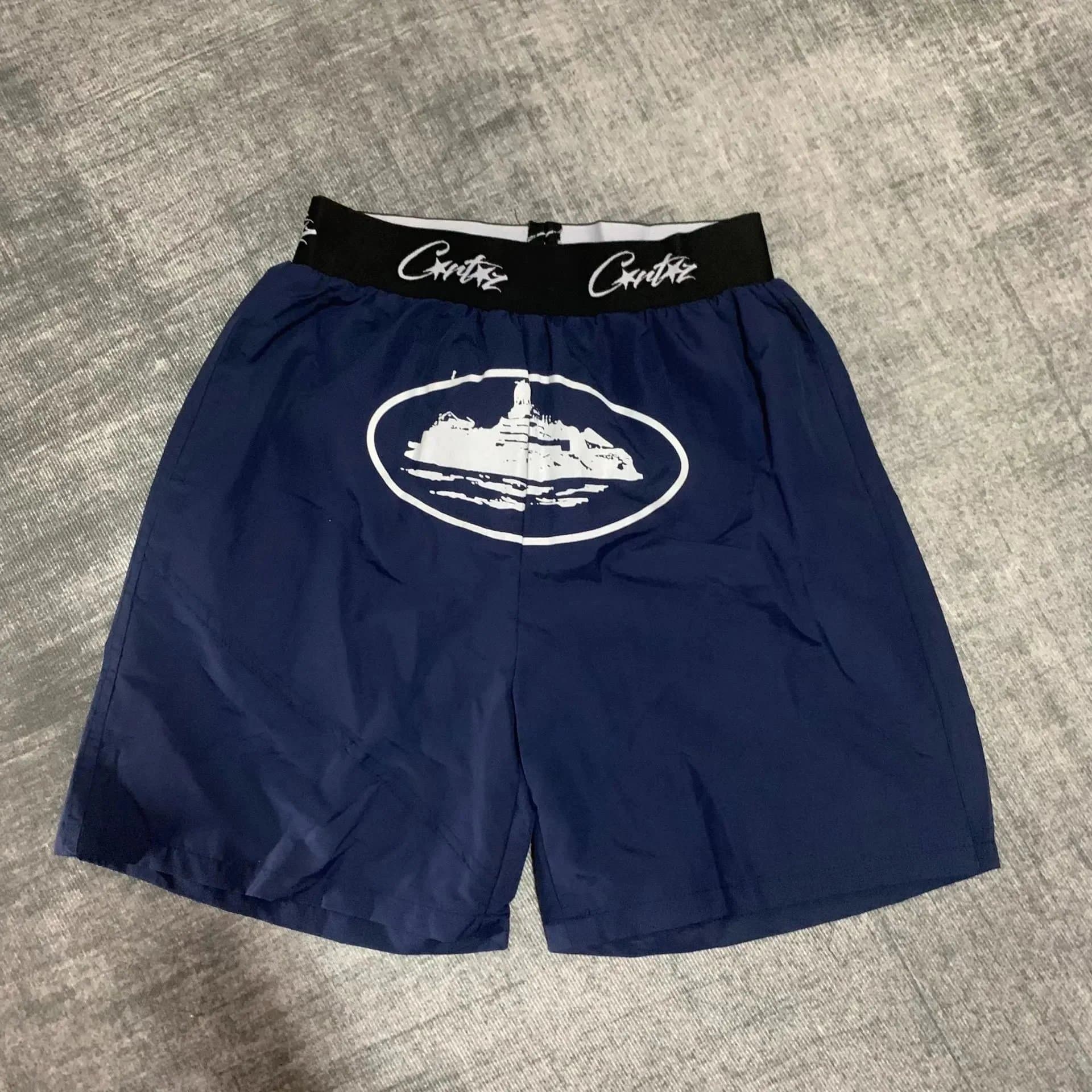 Off-White Logo Shorts Oval Logo — 24
