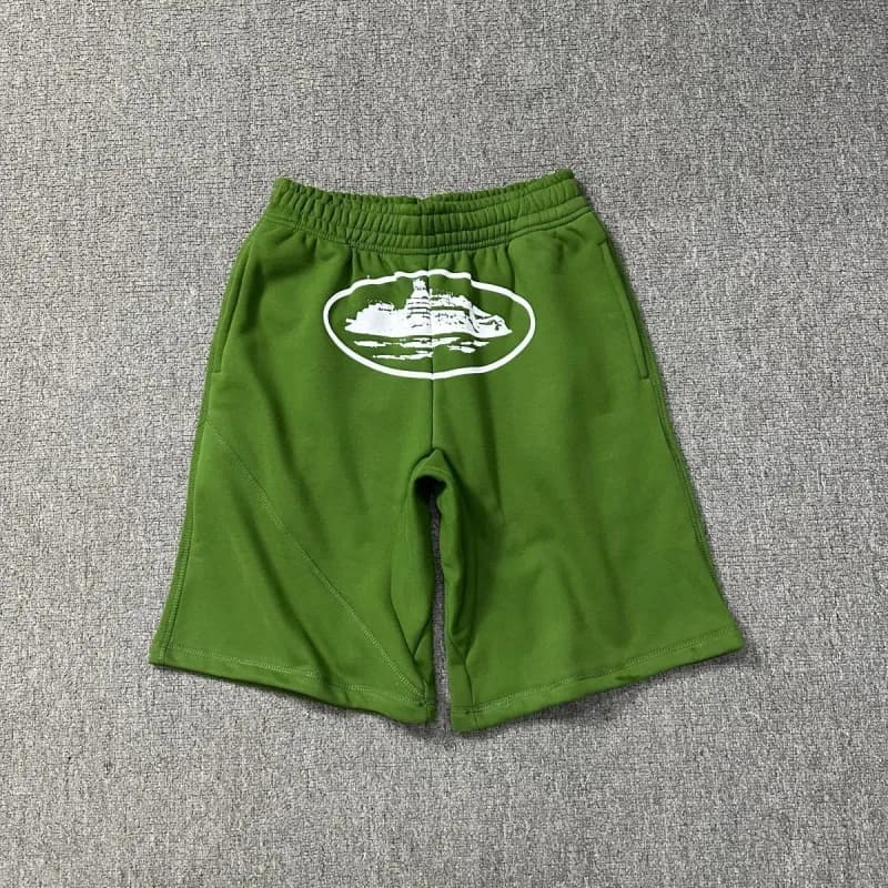 Converse Basketball Shorts Star Logo Panel — 809 green