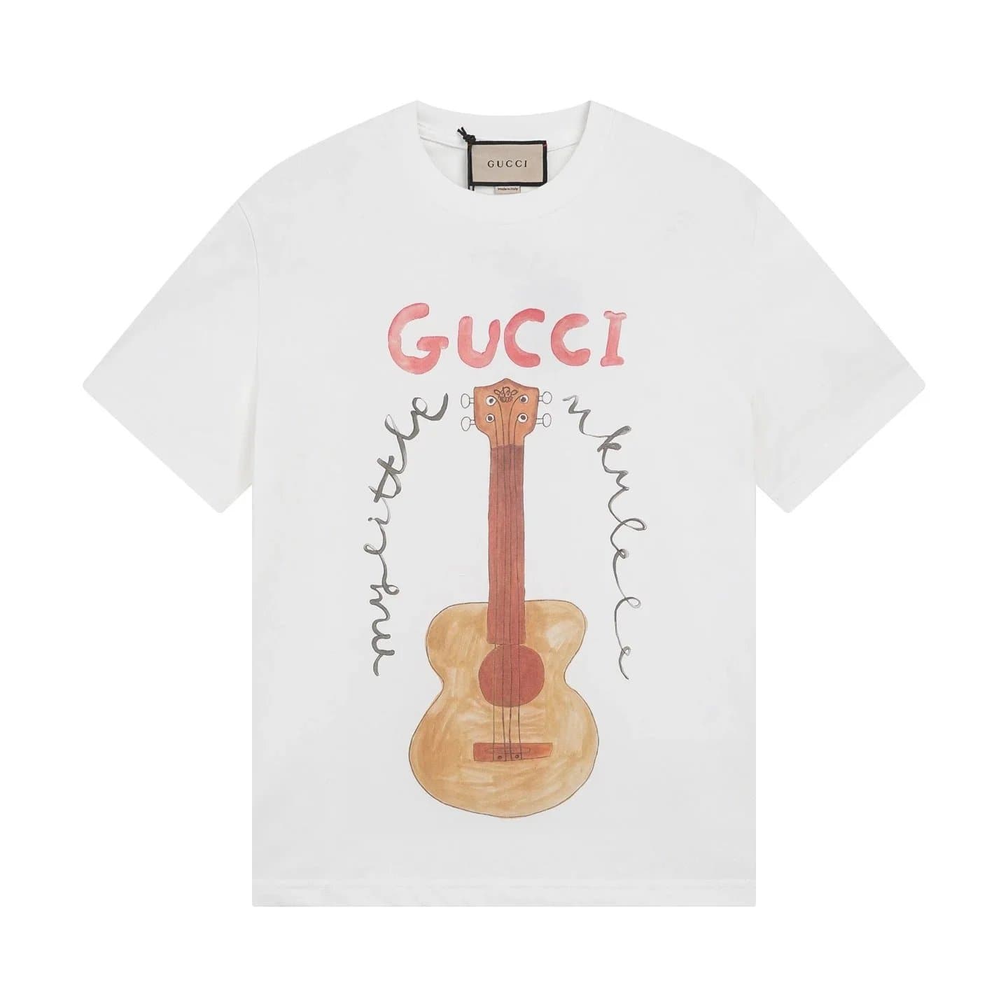 Gucci Logo T-Shirt Rainbow Web — 0103076CPZC