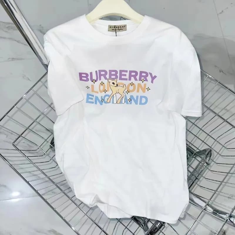 Burberry Equestrian Knight T-Shirt Embroidered Logo — 2