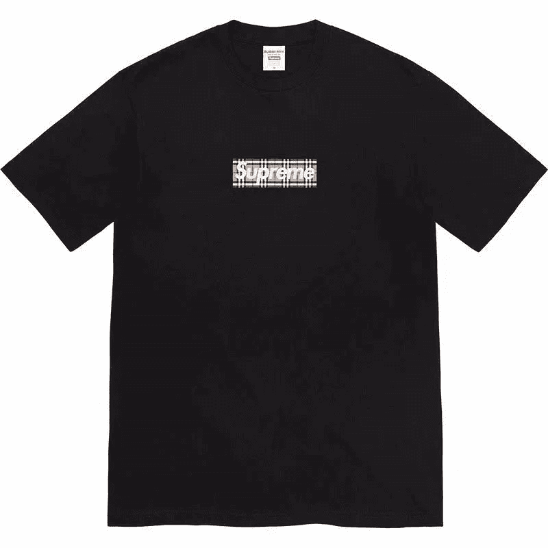 Supreme Box Logo Tee Burberry Check — Supreme-2