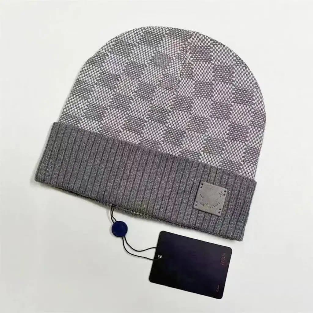 Louis Vuitton Beanie Damier Pattern