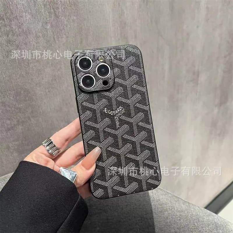 Goyard Phone Case Goyardine Canvas