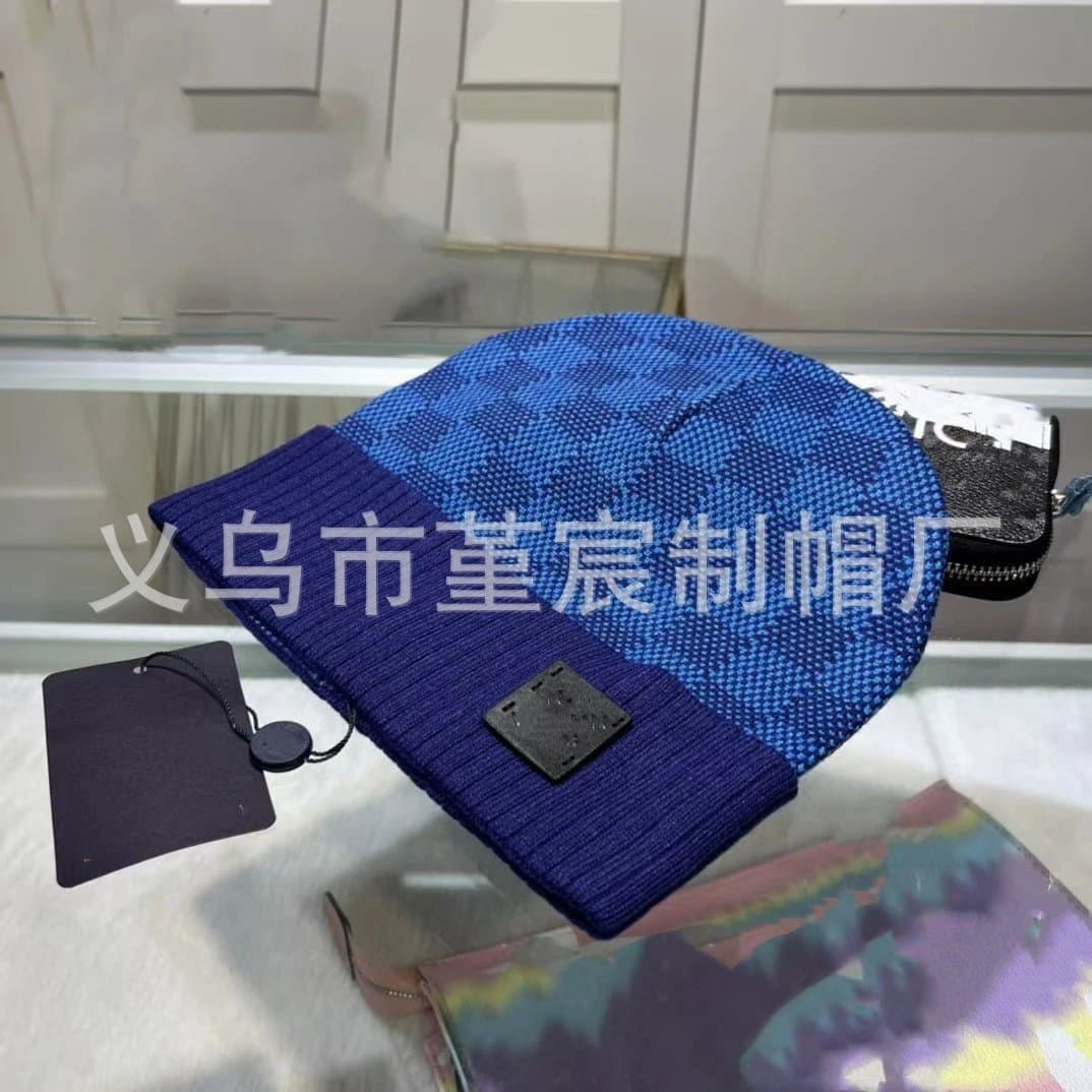 Louis Vuitton Beanie Damier Pattern
