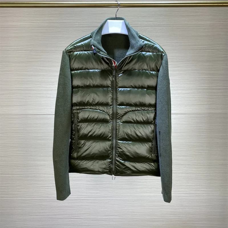 Moncler Quilted Vest Jacket Olive Green