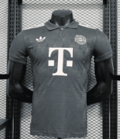 Adidas Baseball Shirt Striped — 24-25 Player Bayern München 拜仁啤酒节S-4XL