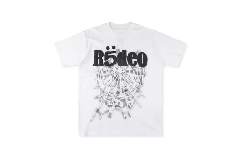 Graphic Tee Spiderweb Print