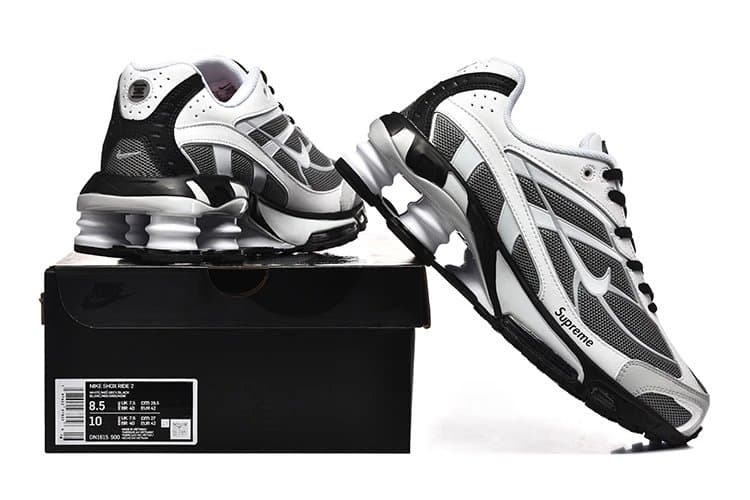 Nike Shox NZ Metallic Silver — 35