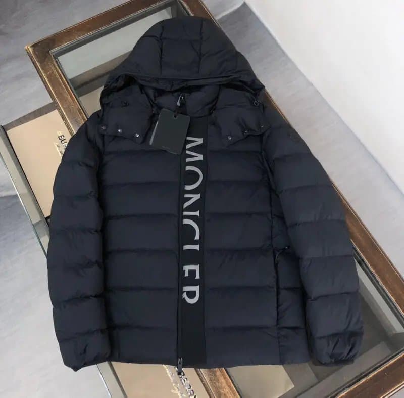 Moncler Puffer Jacket Logo Tape