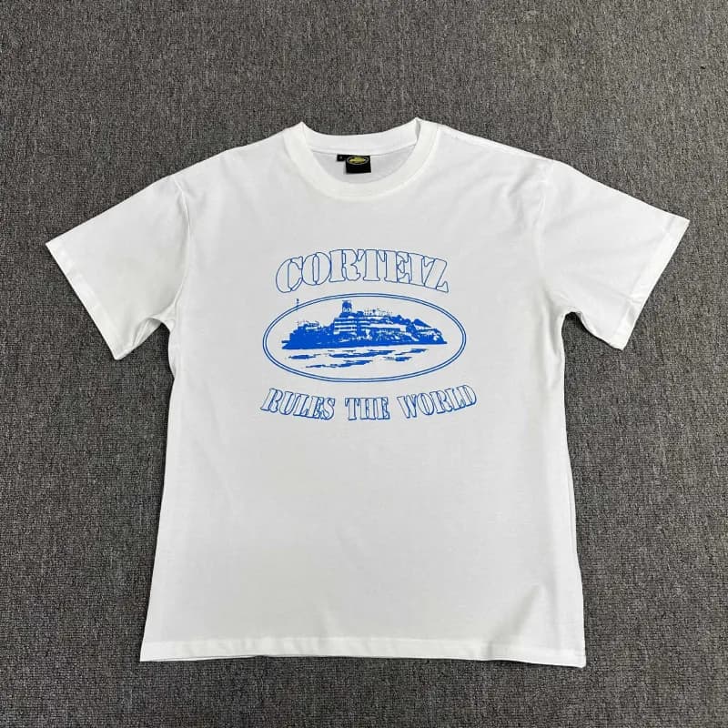 Gallery Dept. Graphic Tee Island Print — 3103 (dark blue printing)