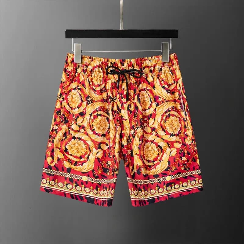 Versace Baroque Print Shorts Medusa Baroque