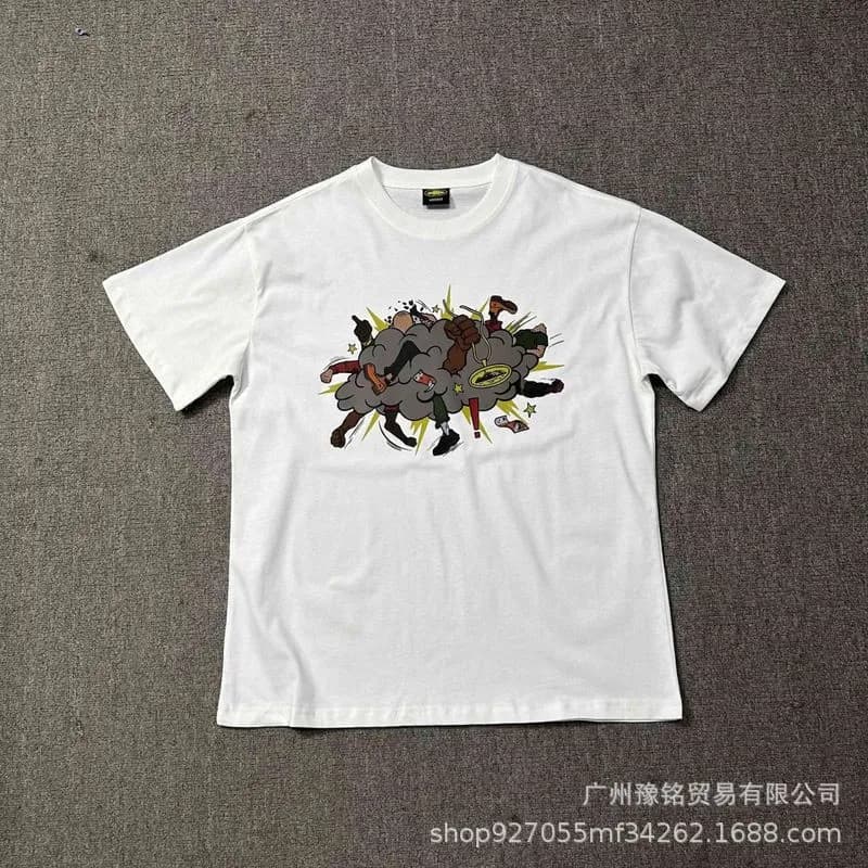 Graphic Tee Corteiz Script Logo — Style 44