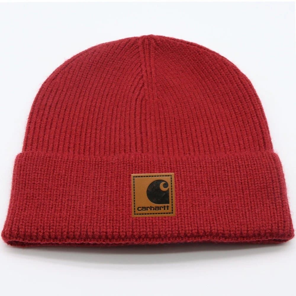 Carhartt Ribbed Beanie Logo Patch