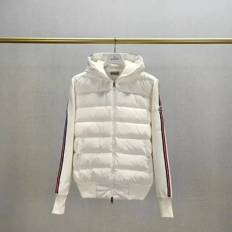 Stone Island Quilted Jacket Knit Sleeve — 15