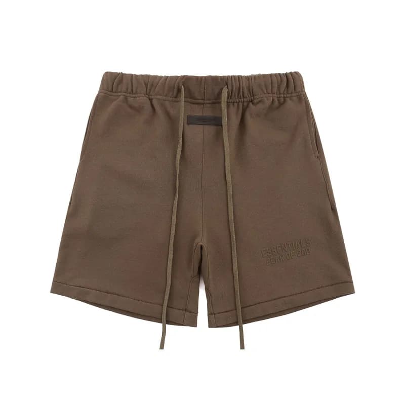Fear of God Essentials Shorts Split Hem — K211木材色