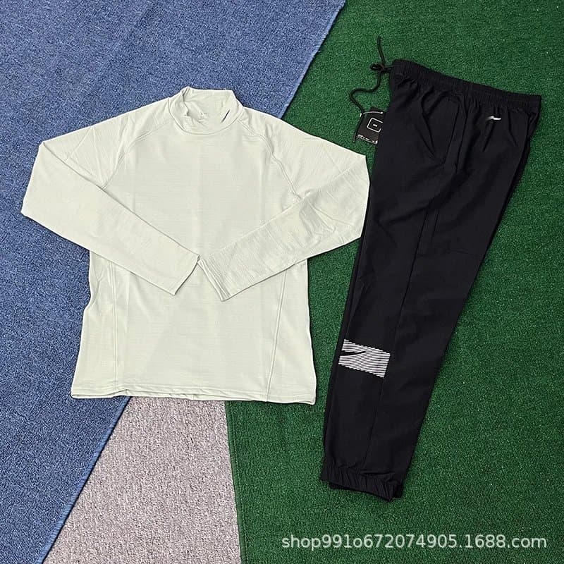 Nike Windrunner Jacket & Joggers Set Black — 浅灰色（184Q浅灰色+7515）