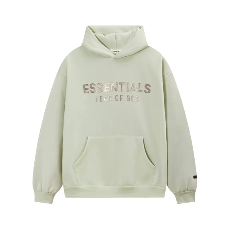 Fear of God Essentials Hooded Sweatshirt Metallic Logo