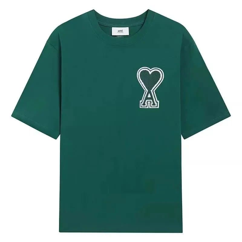 AMI Paris T-Shirt Heart Logo Patch — 9*Top quality