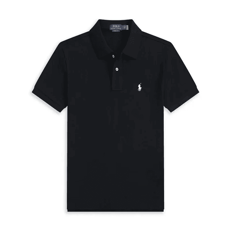 Prada Logo T-Shirt Triangle Logo — Ralph Lauren-黑色polo（白标）