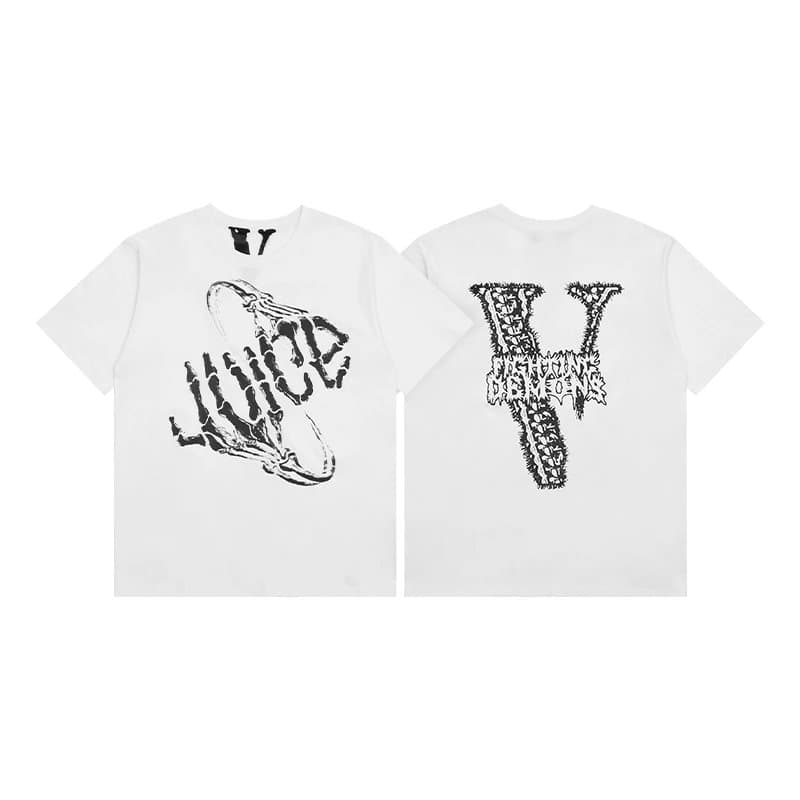 Vlone × Off-White T-Shirt Skeleton Print — 47