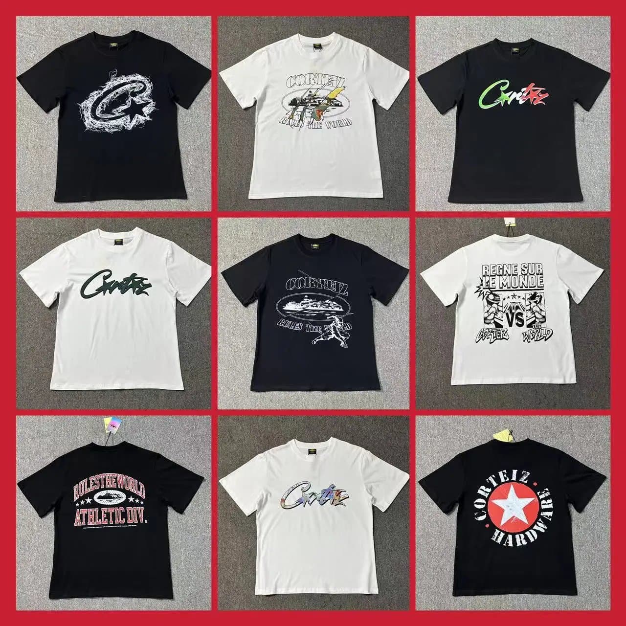 Graphic T-Shirt Corteiz Logo & Print
