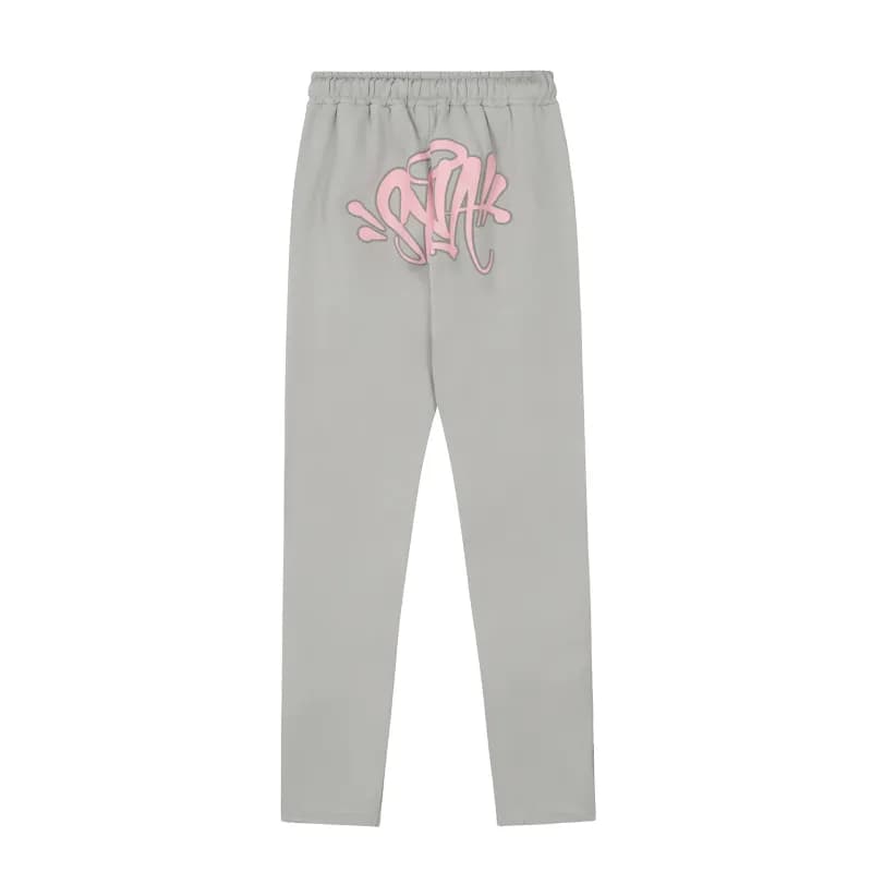 Supreme Hoodie and Shorts Set Graffiti Logo — 浅灰色长裤