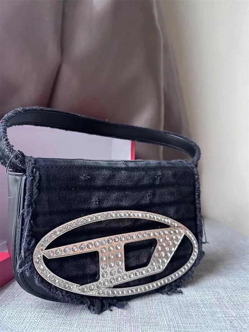 Diesel D-Lite Bag Metallic Silver — 11