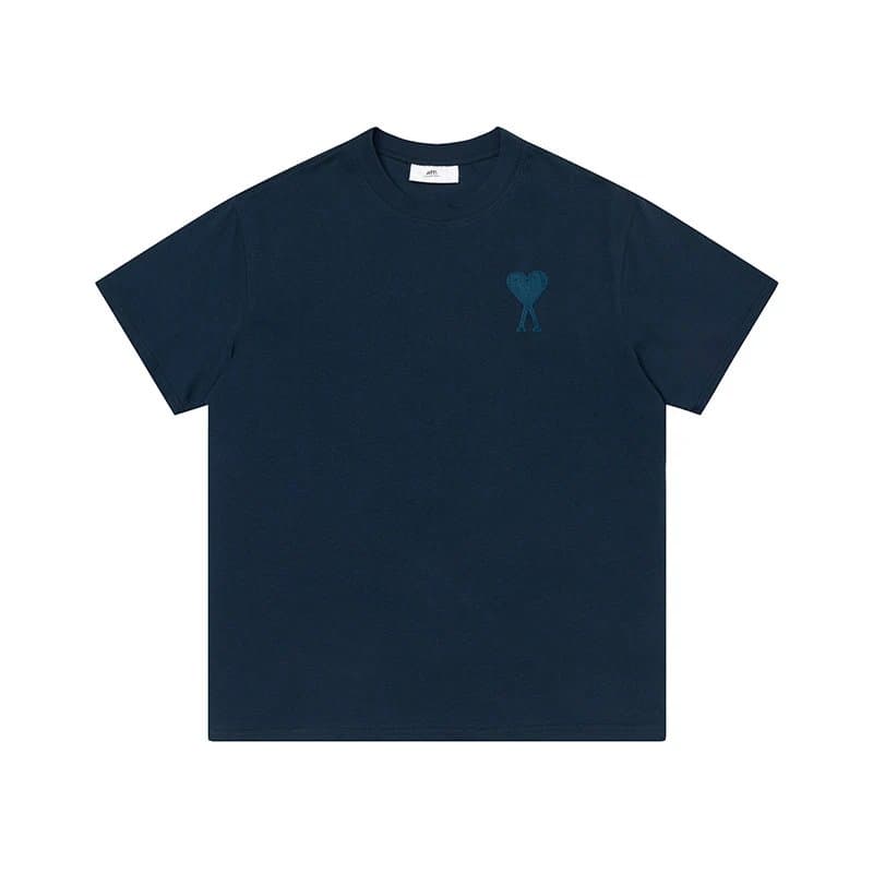 Amiri Heart Logo Tee Embroidered Heart