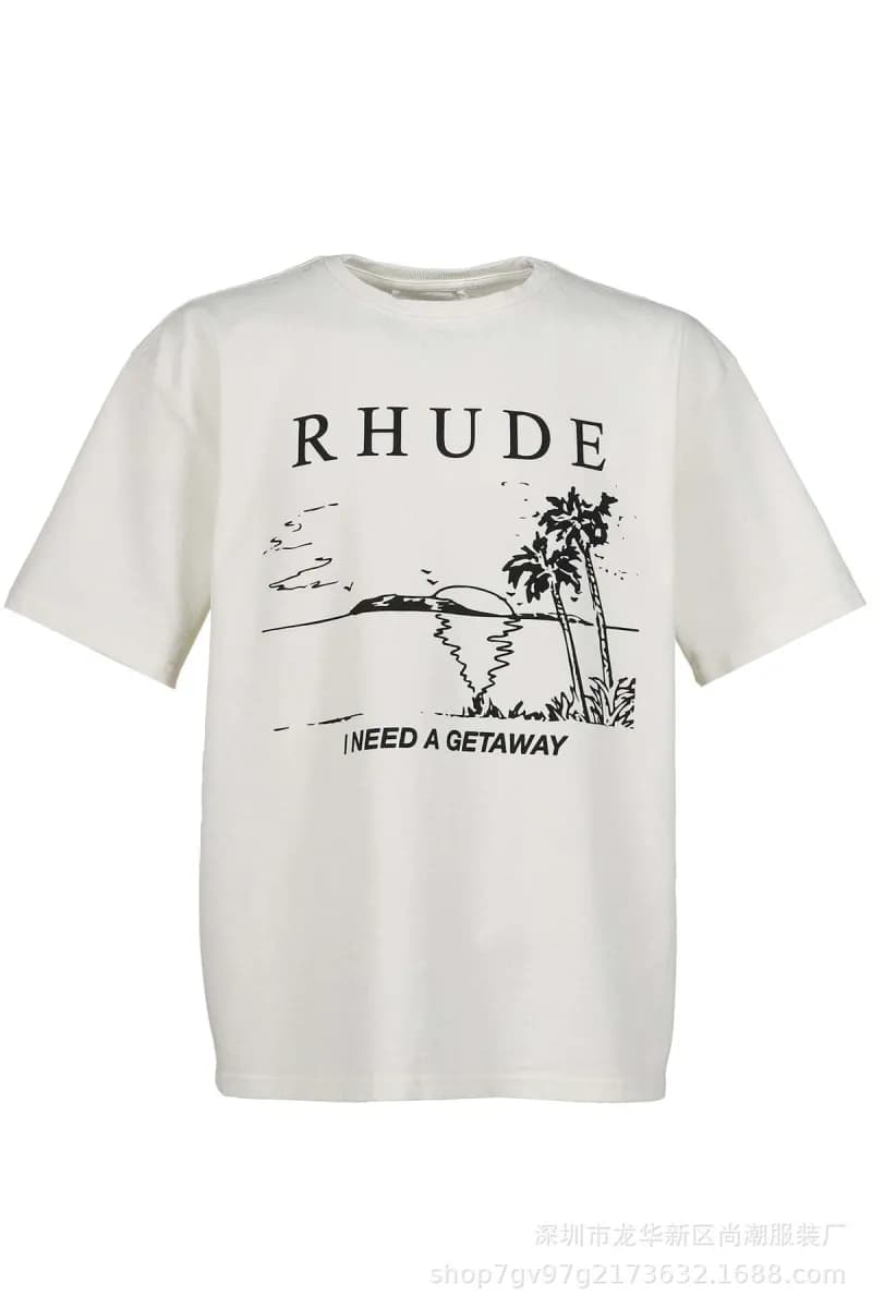 Rhude Graphic Tee I Need a Getaway