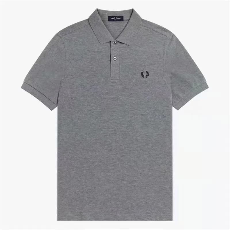 Comme des Garçons Polo Shirt Mottled Grey