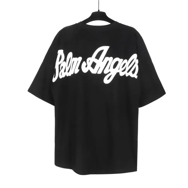 Palm Angels Oversized T-Shirt Script Logo