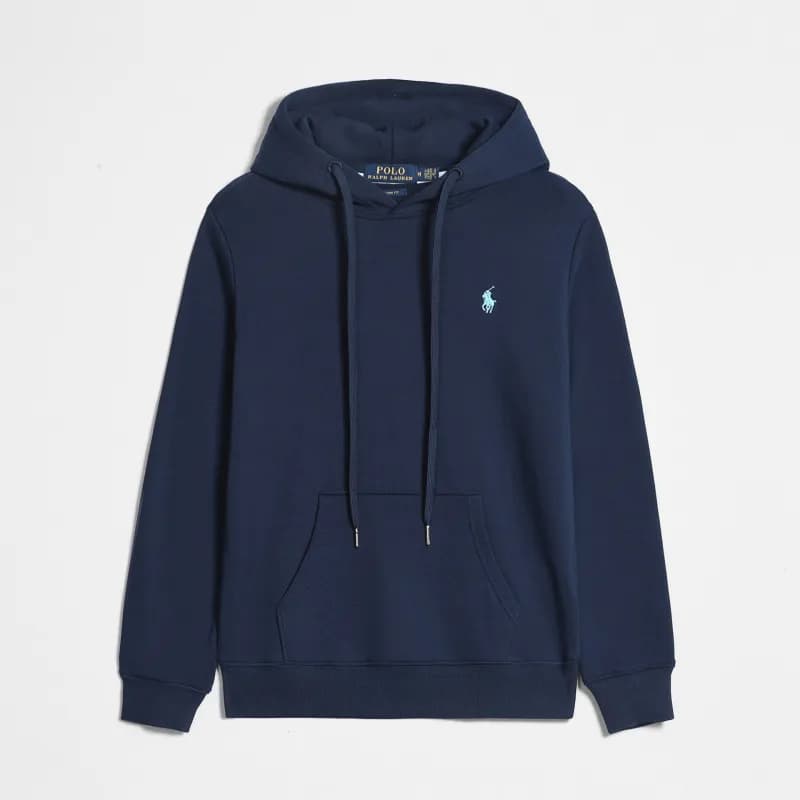Polo Ralph Lauren Full-Zip Hoodie Classic Fit — Pullover navy white label