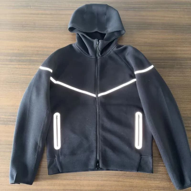 Nike Tech Fleece Hoodie Reflective Stripe