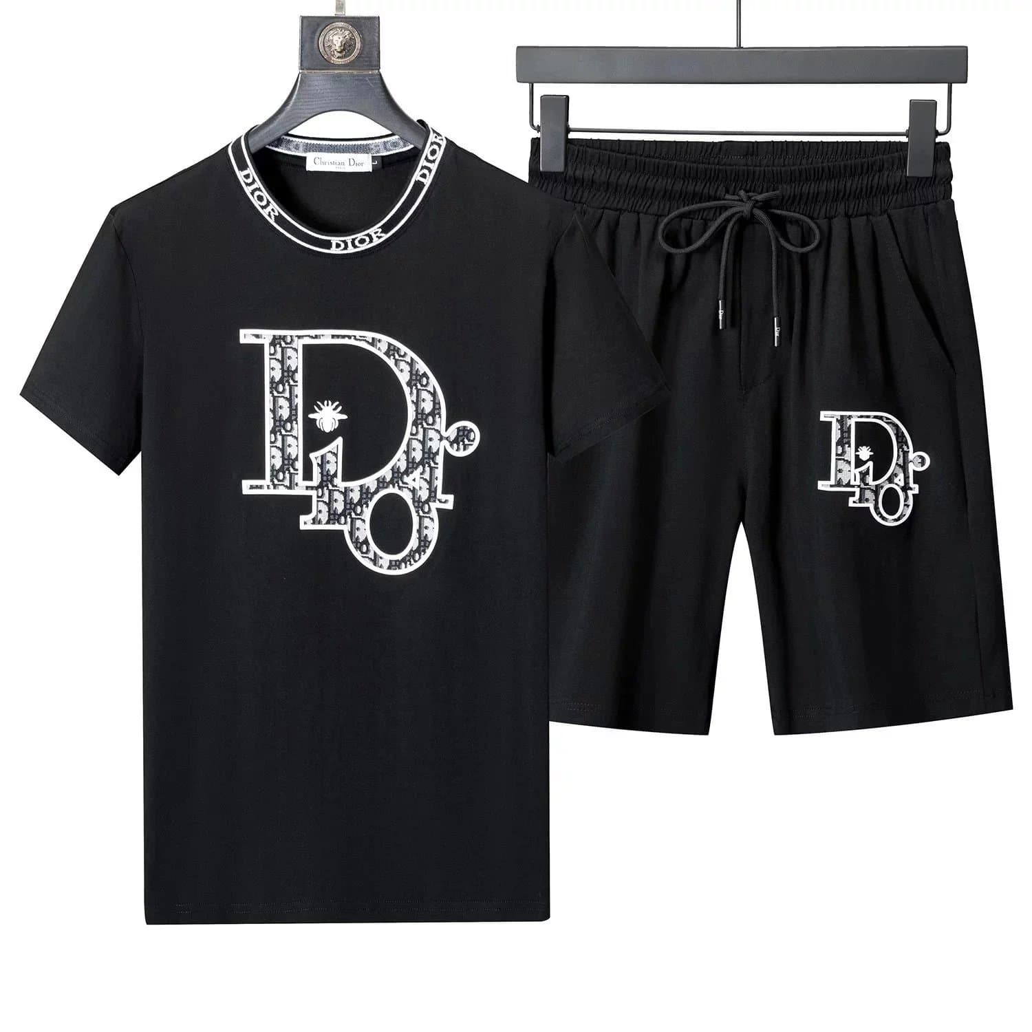 Dior Oblique Print Set Green Monogram — 25
