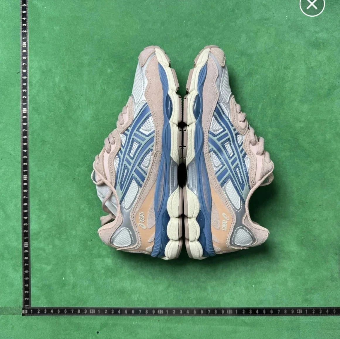 Asics Gel-1130 Grey Green — 粉蓝3号色A429-104