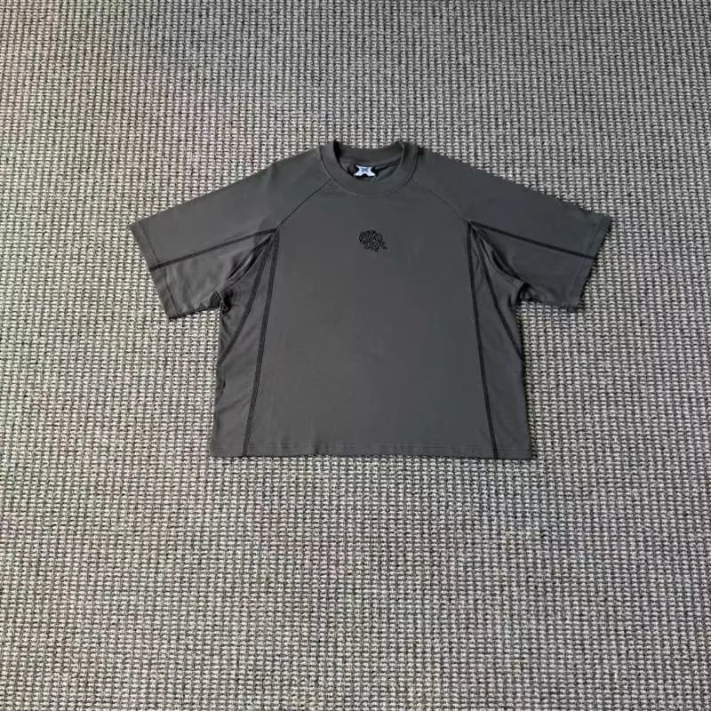 Windbreaker Jacket Logo Tape — 深灰/短袖
