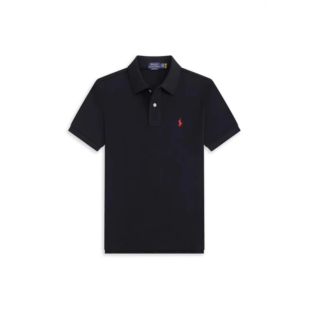 Polo Ralph Lauren Polo Shirt Classic Fit — 黑色+红标