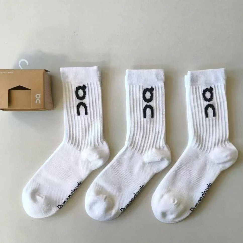On Socks Logo Ribbed — 1