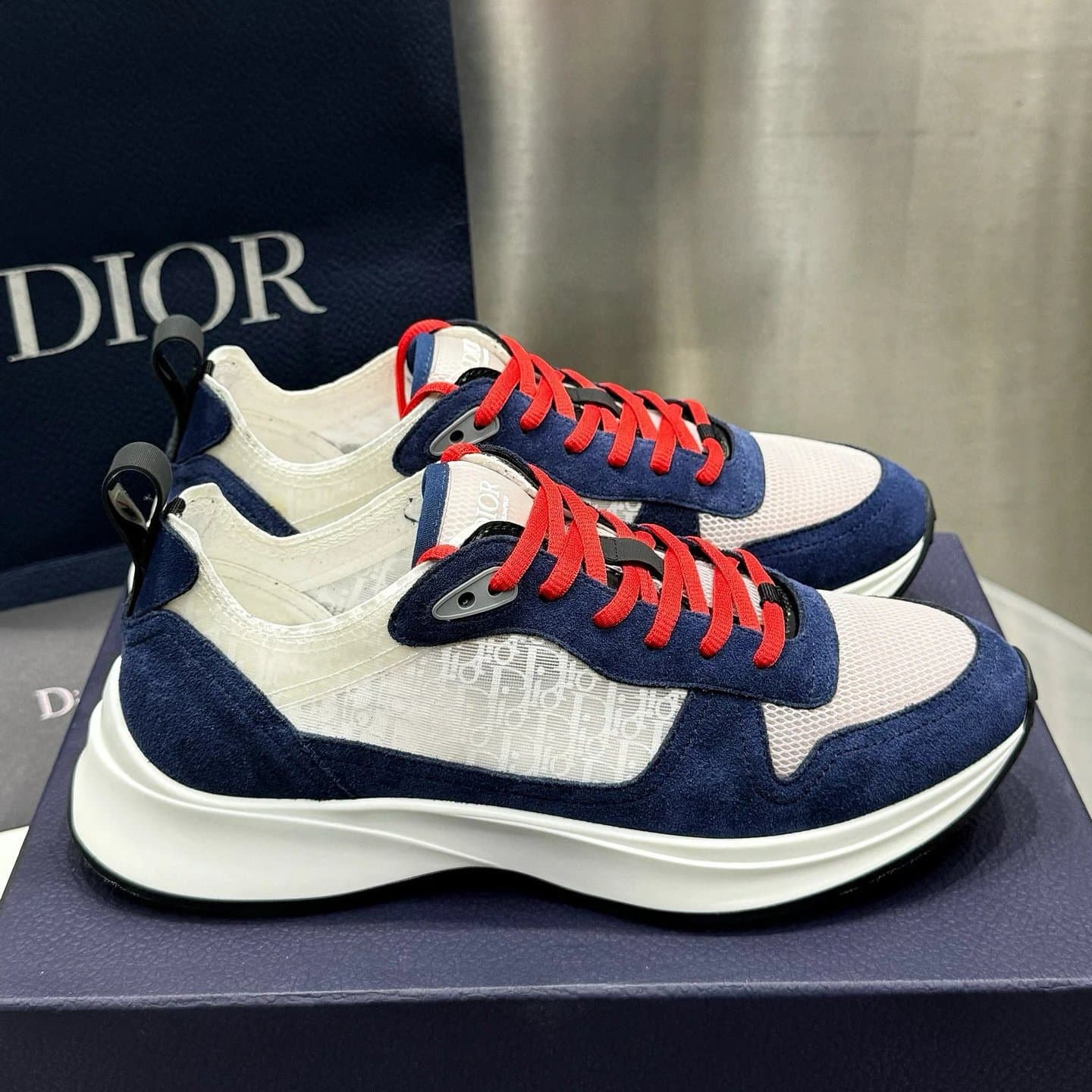 Dior B22 Sneaker Monogram Mesh — A214