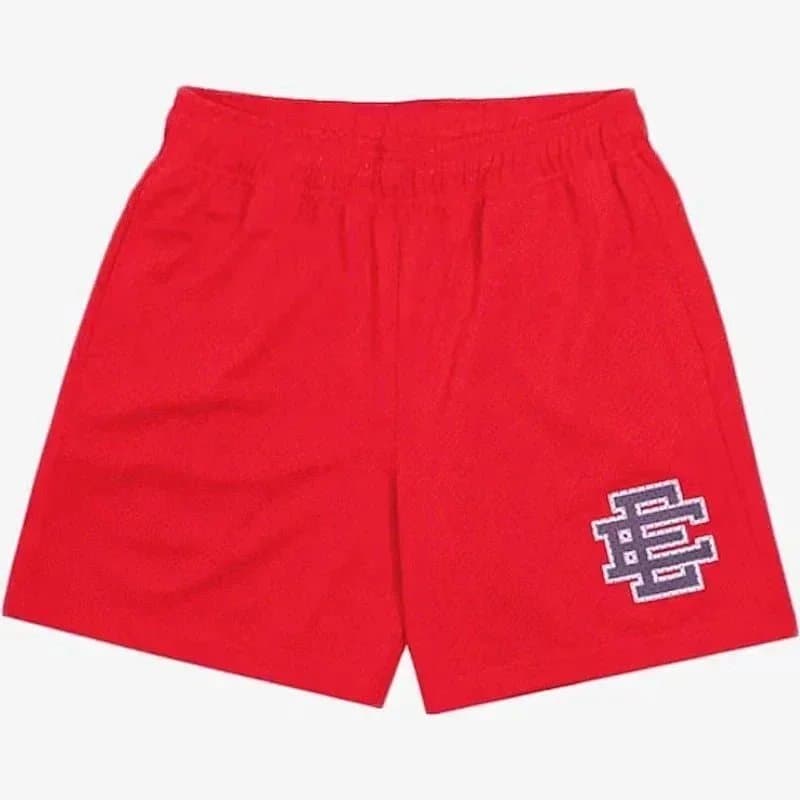 Fear of God Essentials Mesh Shorts Logo Embroidered — 03