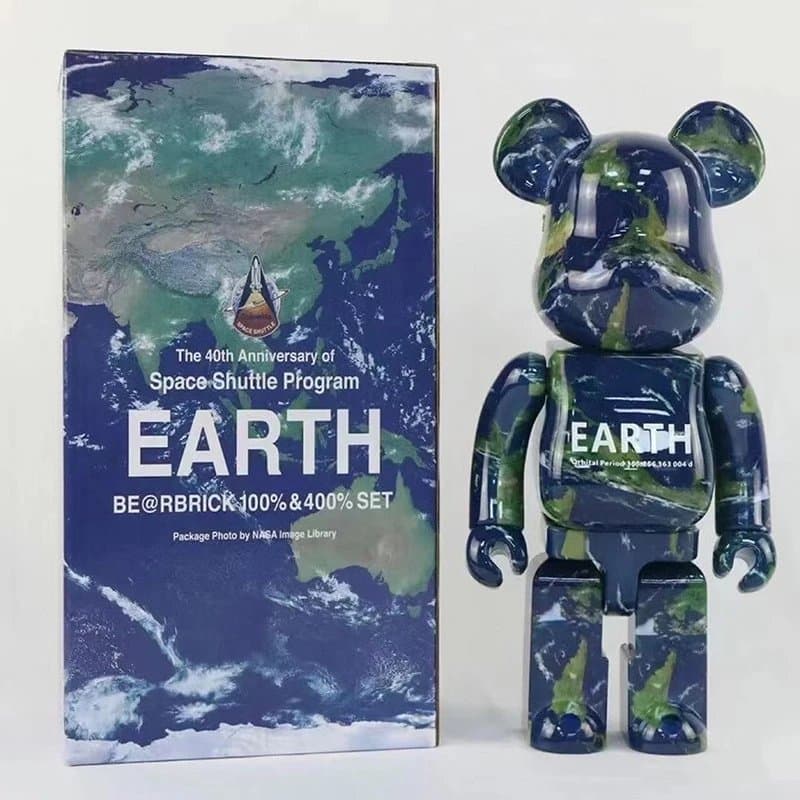 Bearbrick My First BE@RBRICK — 蓝地球