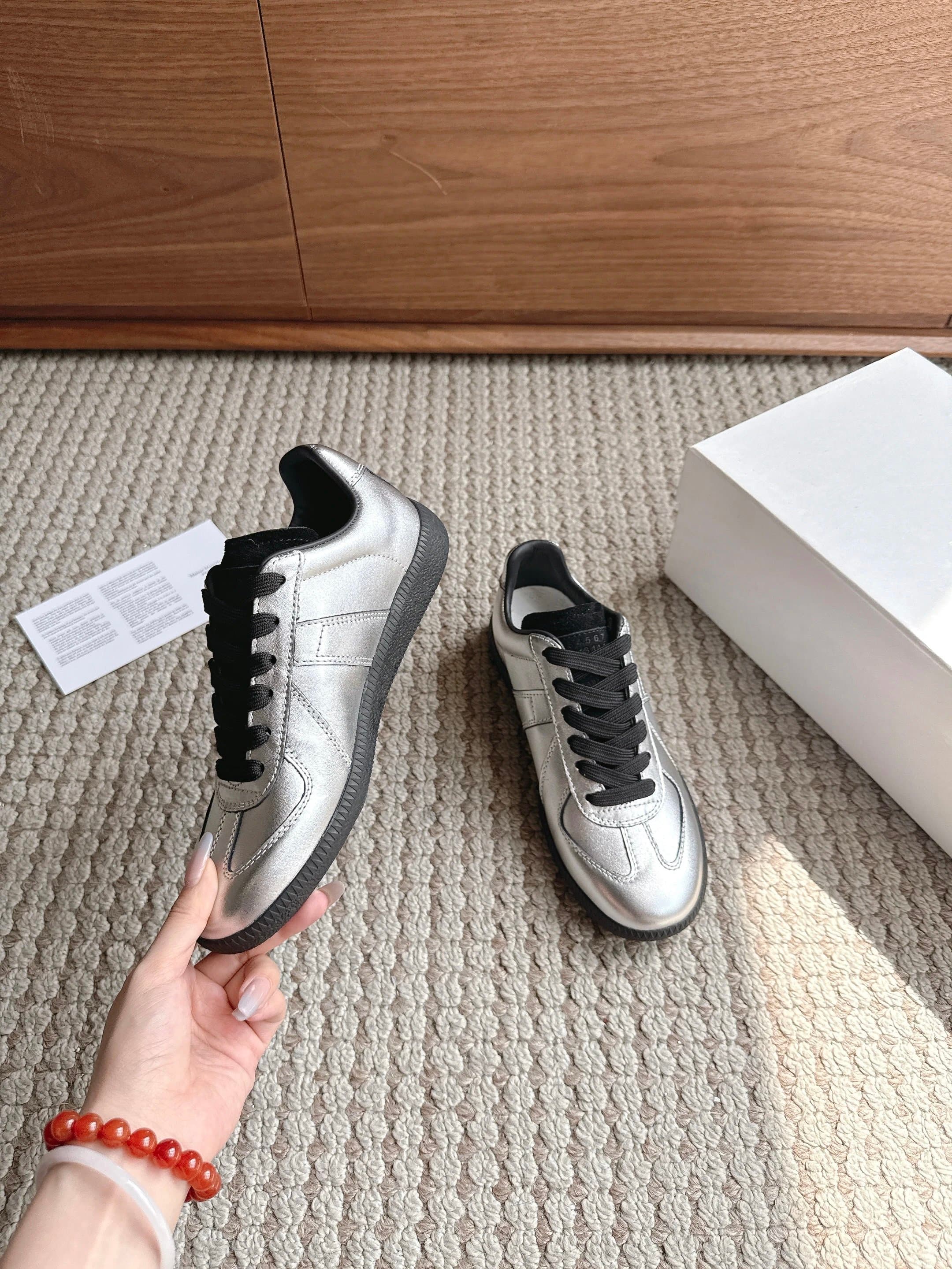 Maison Margiela Future Sneaker Metallic Silver