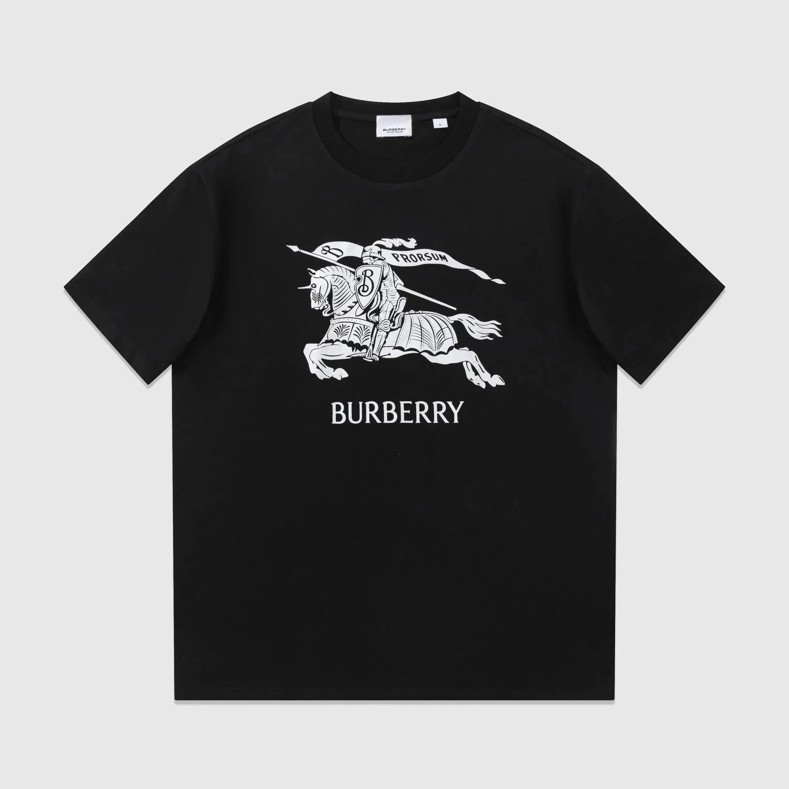 Burberry T-Shirt Check Panel — 30-High version