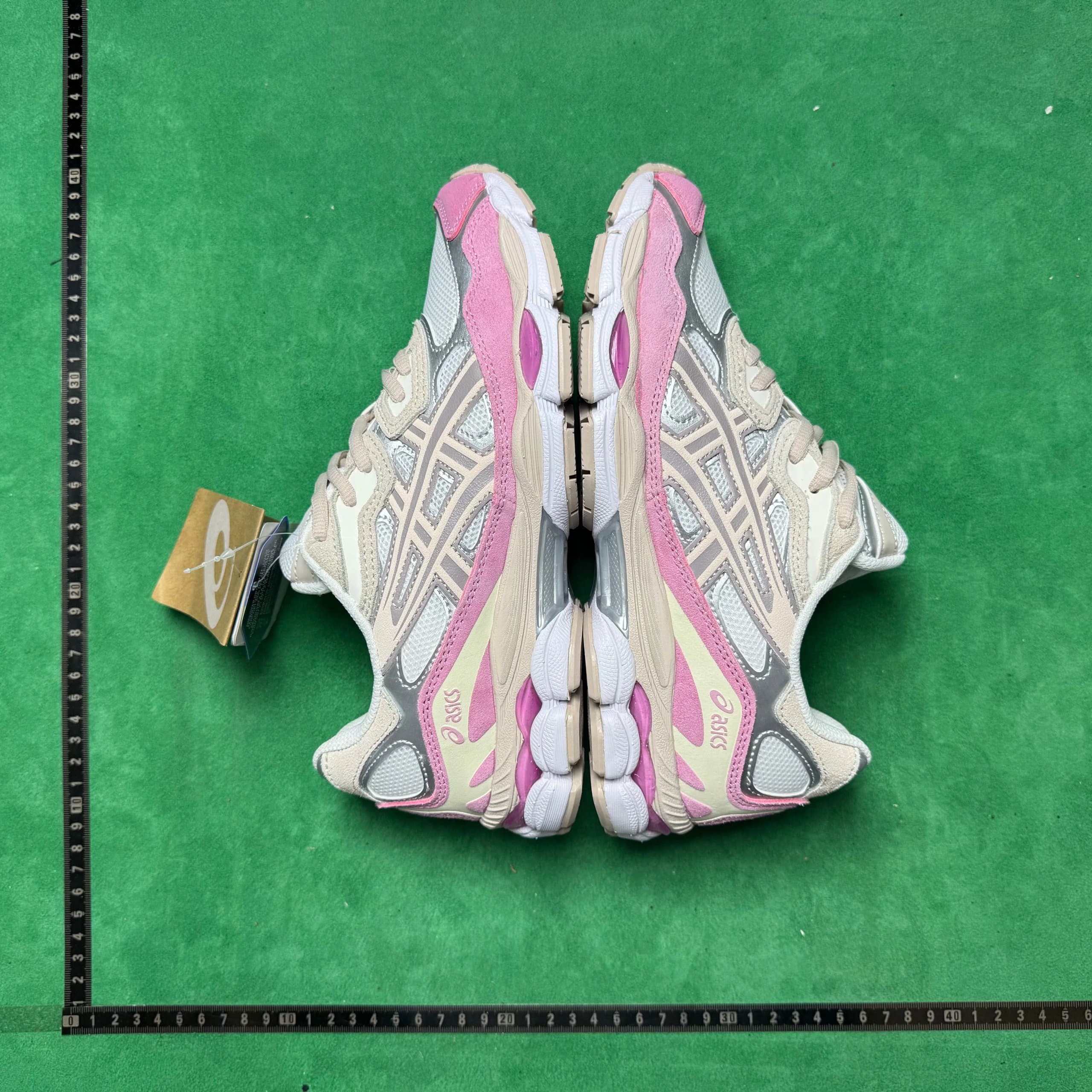 Asics Gel-Kayano 14 White Grey — 桃红14号色A383-104