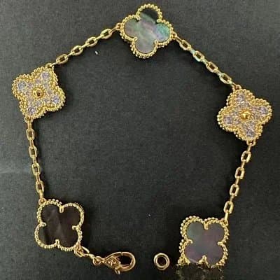 Van Cleef & Arpels Alhambra Bracelet Five Motifs — 29