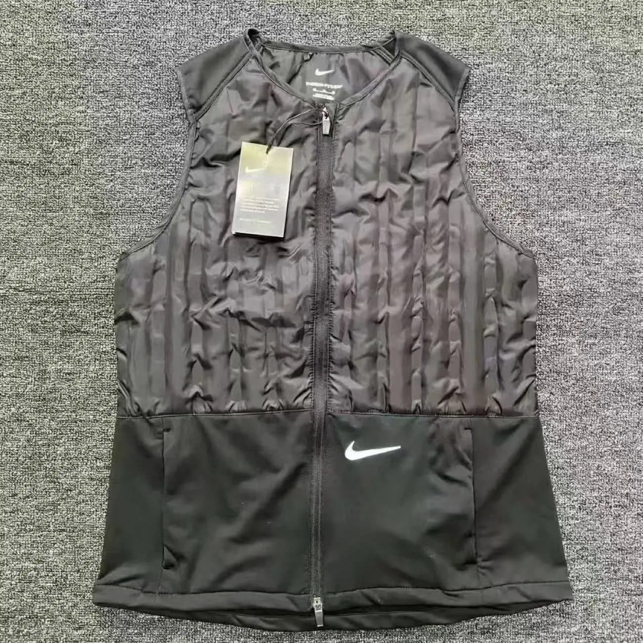 Nike Quarter-Zip Top Grid Print — 黑色
