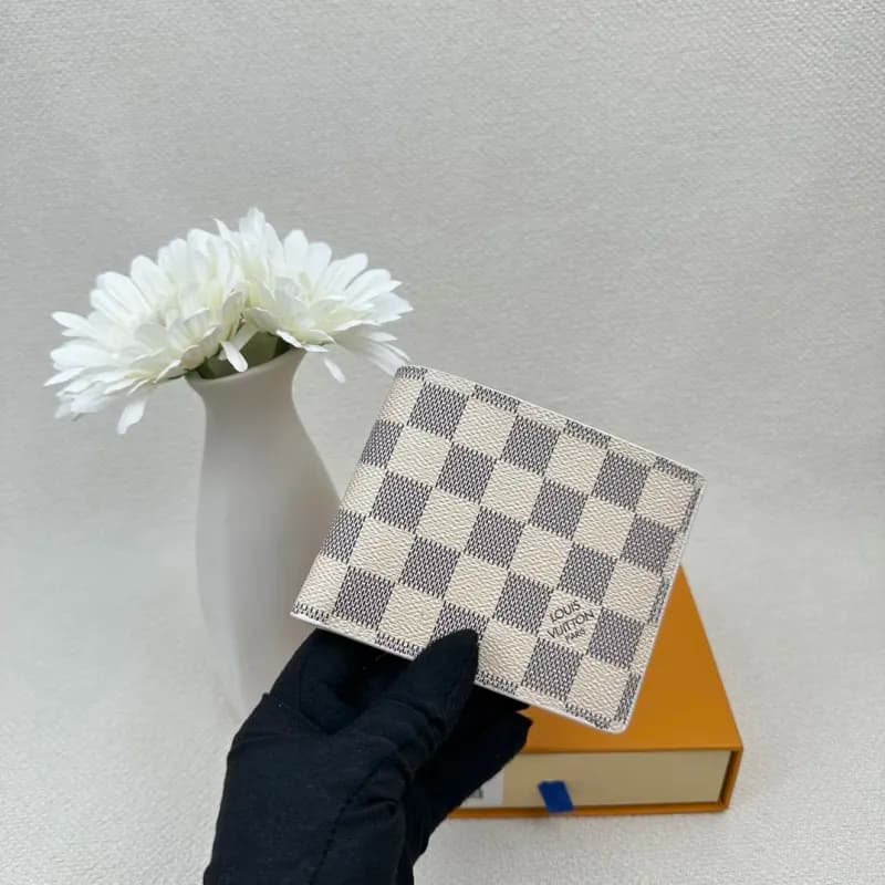 Louis Vuitton Compact Wallet Damier Azur