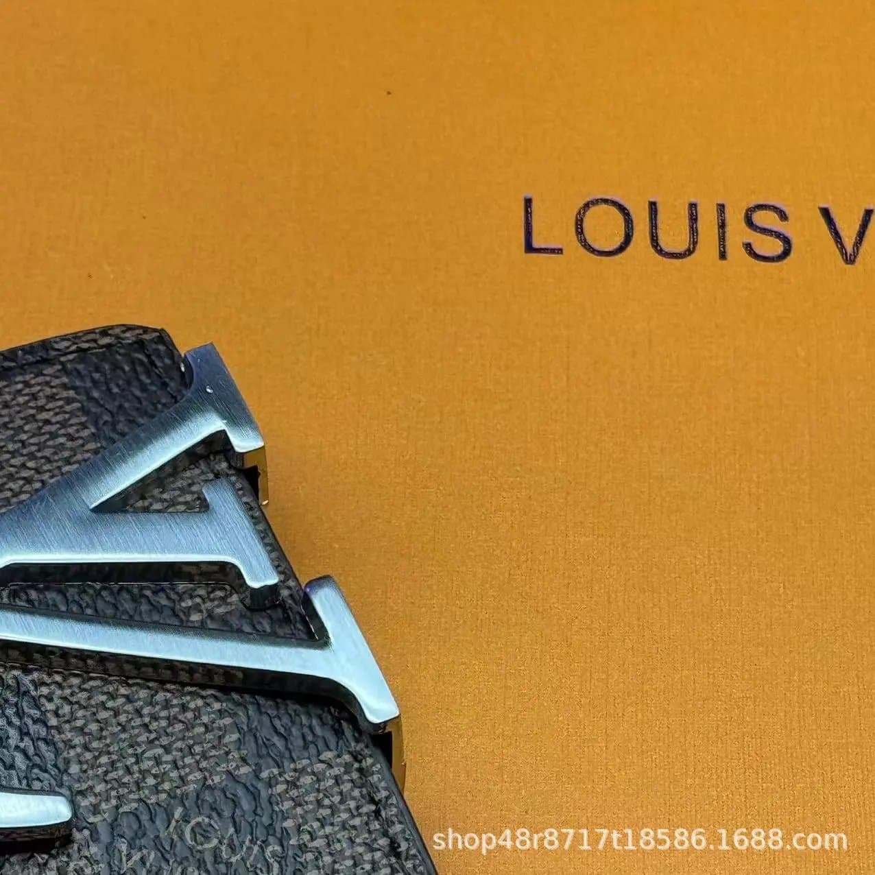 Louis Vuitton LV Belt Monogram Canvas