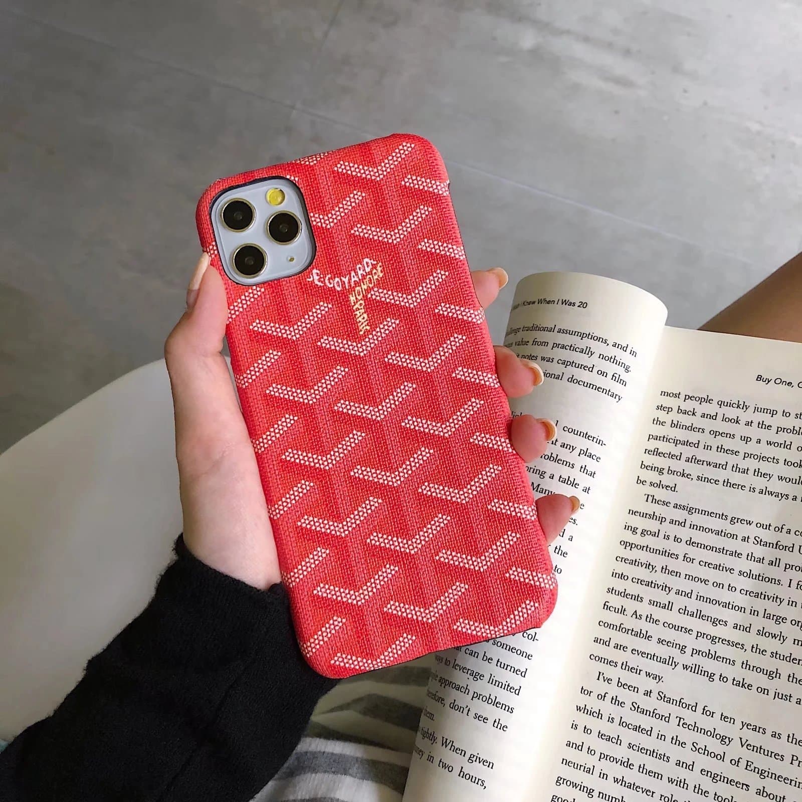 Goyard Phone Case Monogram Pattern — 16