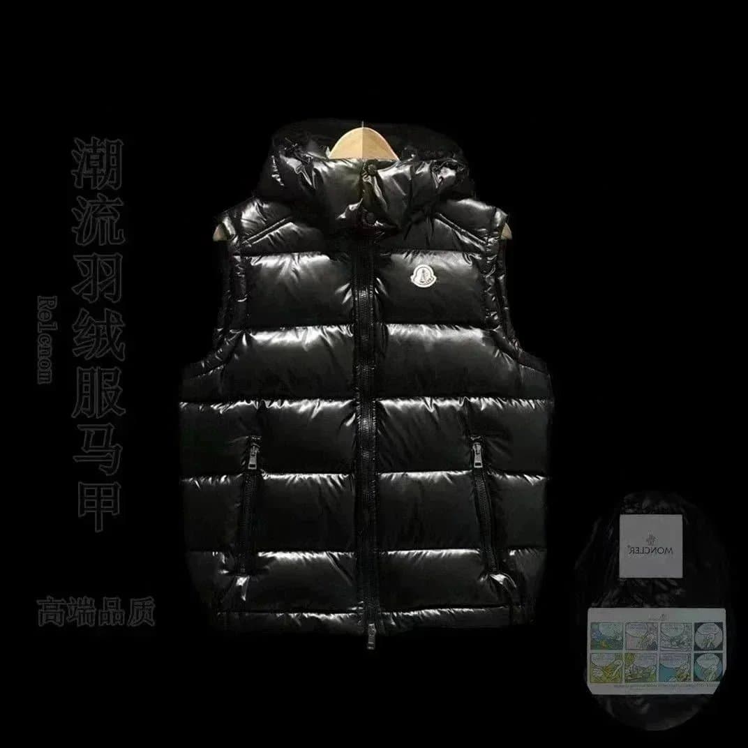 Moncler Windbreaker Jacket Navy with Red Lining — 28